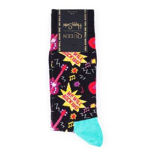 Носки унисекс Happy Socks We Will Rock You разноцветные 40-46 в Милабель