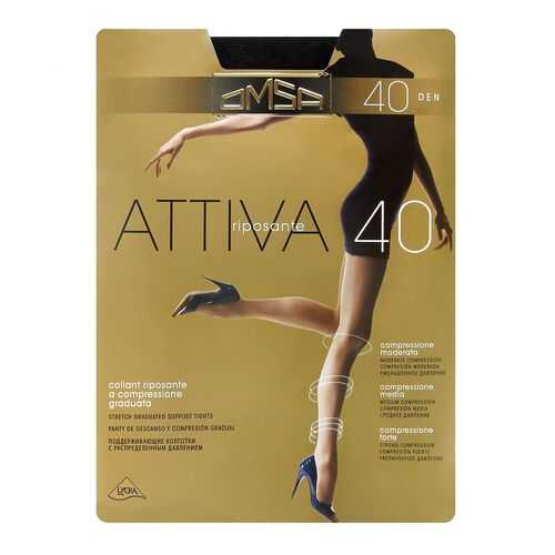 Колготки Omsa ATTIVA 40 / Nero (Черный) / 5 (XL) в Милабель