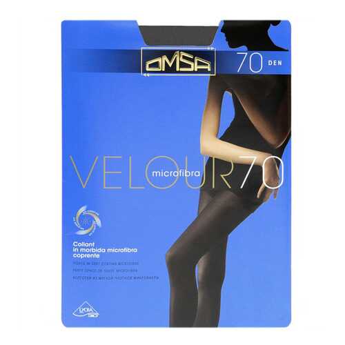 Колготки Omsa VELOUR 70 / Anthracite (Темно-серый) / 4 (L) в Милабель