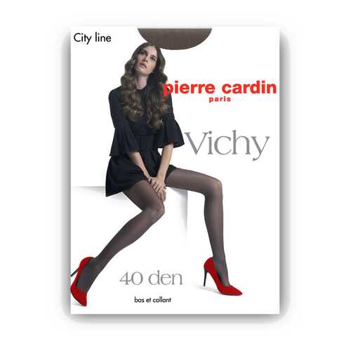 Колготки женские Pierre Cardin VICHY 40 серо-телесные 5 (XL) в Милабель